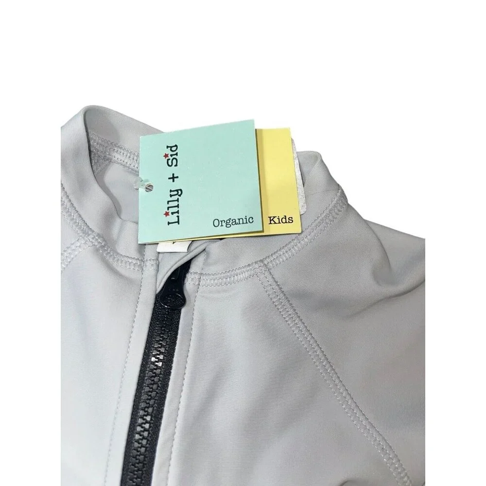 Lilly + Sid Boys 1-2 Years Slate Grey Surfsuit 12M-24M